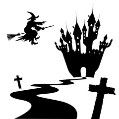 Halloween - Silhouetten