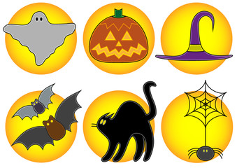 Cute Halloween icons