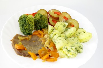 dinner dish