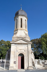 Fototapeta na wymiar Eglise romane - Maisons - Calvados