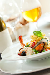 Seafood Spaghetti
