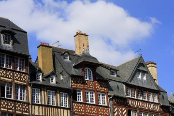 Obraz premium vieux Rennes
