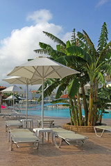 luxury holiday villas apartments with swimming  pool, Greece