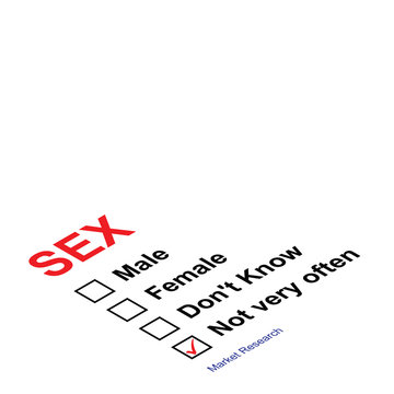 Market research sex questionnaire with not very often ticked