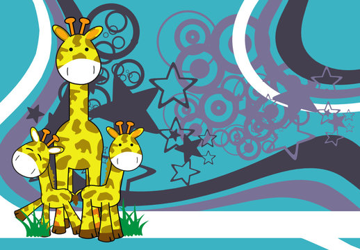 giraffe background1