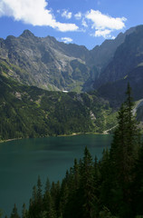 Obraz na płótnie Canvas jezioro w górach 5