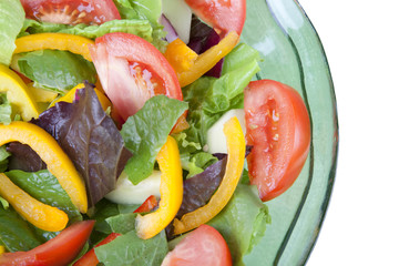 Colorful Tossed Salad Detail