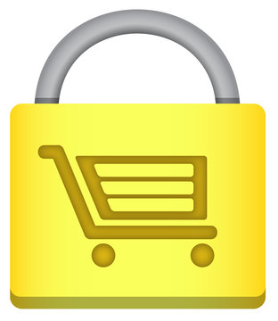 Secure Shopping Padlock