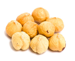 nuts isolated