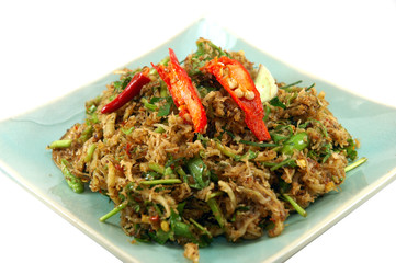 Thai herbs salad