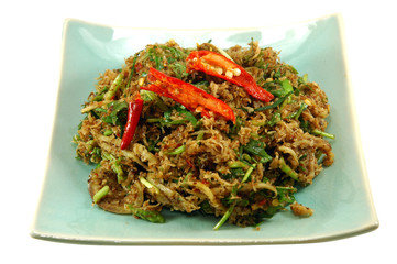 Thai herbs salad
