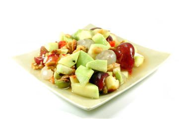 Thai spicy mixed fruits salad