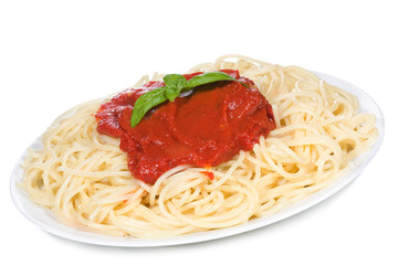 pasta with tomato sauce