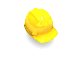 Fototapeta premium Yellow Hard Hat