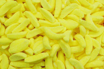 close up of colorful candies