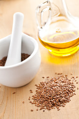 brown linseeds