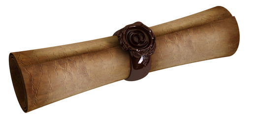 Email Envelope on White background