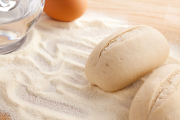 unbaked baguettes