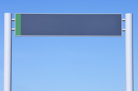 gray sign
