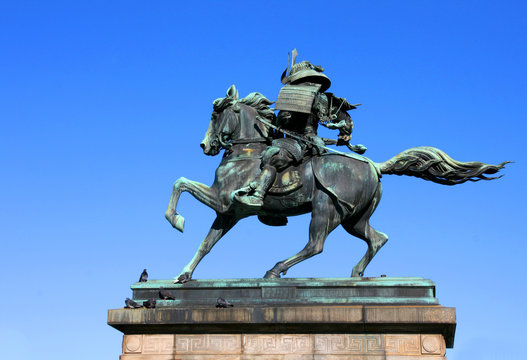 Reiterstandbild eines Shoguns, Tokyo