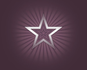 Abstract Star Illustration