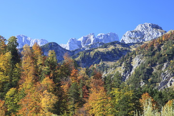 Herbstliches Karwendelgebirge