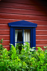 Norvey blue window