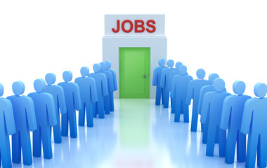 Work Centre : People looking for a job