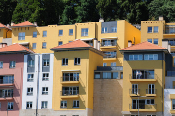 Portugal, immeubles à Porto