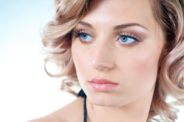 Fototapeta premium Caucasian Woman close up