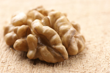 Walnut close-up