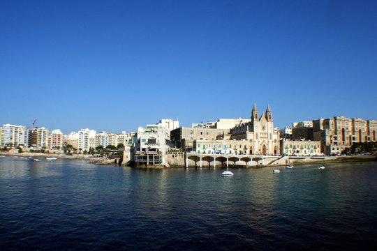 panorama di Sliema, Malta