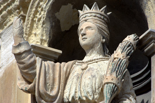 statua di Santa Lucia Martire