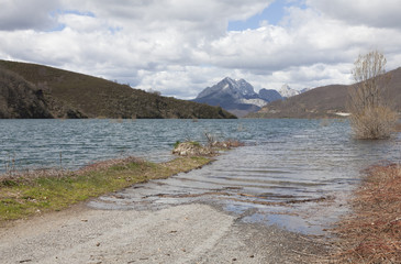 carretera inundada