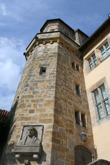 Fototapeta na wymiar Fortress of Coburg Veste in Germany