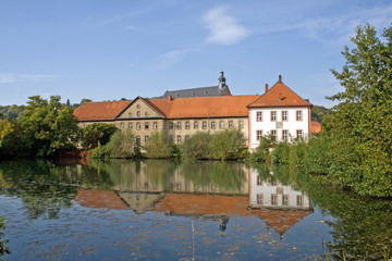 Naklejka na ściany i meble Klasztor Lamspringe (Dolna Saksonia)