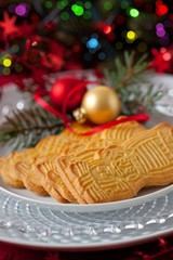 christmas butter speculaas