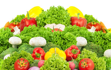 Assorted fresh vegetables