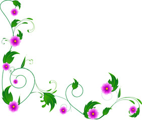 Obraz na płótnie Canvas décor floral