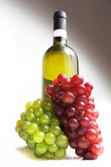 Wine and grapes