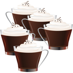 cioccolata calda con panna