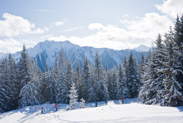 Fototapeta premium Ski resort Schladming . Austria
