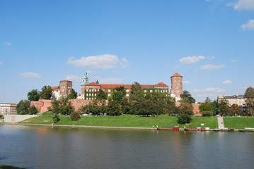 Fototapeta premium il castello wawel di cracovia