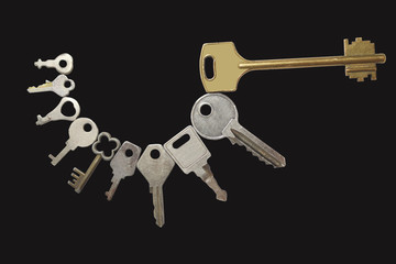 ten different keys insulated