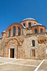 Obraz premium Byzantine church ( 1152 a.d. ) , at Feres - Greece