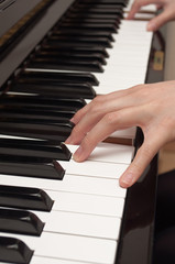 Fototapeta premium ピアノ演奏