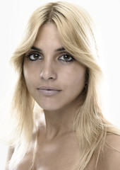 Naklejka premium Pretty model