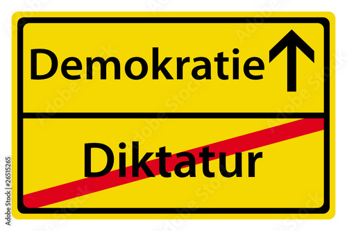 "Demokratie anstatt Diktatur" Stockfotos und lizenzfreie ...