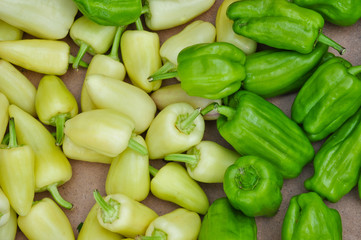 Paptika und Peperoni