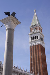 Fototapeta na wymiar Markusplatz in Venedig